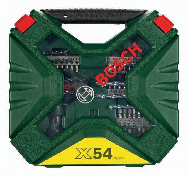 Bohrer-Set X-Line Classic 54tlg. LxBxH 259x63x243mm G.1,16kg