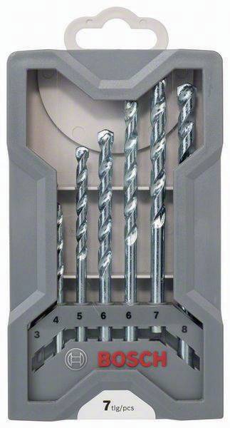 Steinbohrer-Set CYL-1 Impact 7-tlg.D.3/4/5/6/6/7/8mm HM-bestückt Bosch