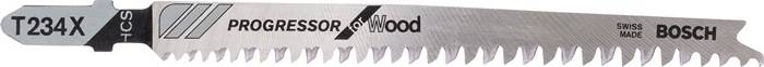 Stichsägeblatt T234 X Progressor for Wood L.117mm Zahnteilung 2-3mm HCS 25erPack