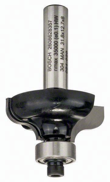 Profilfräser G Arbeits-L.12,7mm D.31,8mm L.54mm Schaft 8mm Radius 4,8mm Bosch