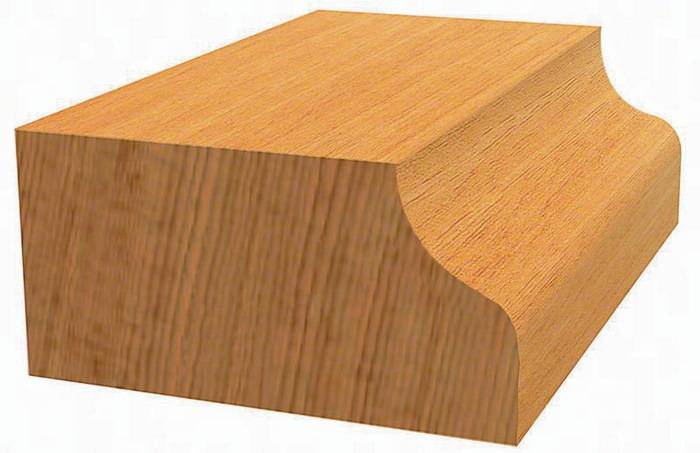 Profilfräser G Arbeits-L.12,7mm D.31,8mm L.54mm Schaft 8mm Radius 4,8mm Bosch
