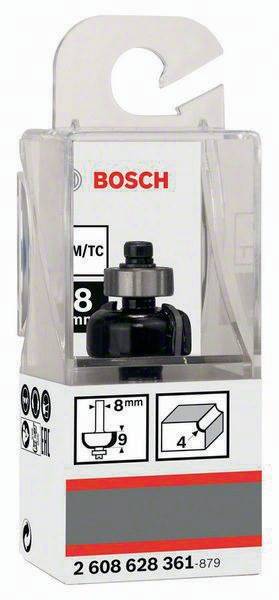 Profilfräser E Arbeits-L.9mm D.20,7mm L.53mm Schaft 8mm Radius 4mm Bosch