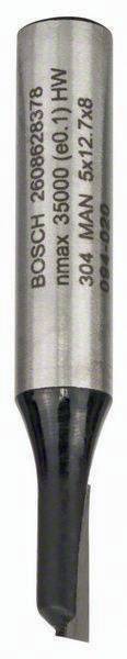 Nutfräser Standard for Wood Arbeits-L.12,7mm D.5mm L.51mm Schaft 8mm Bosch