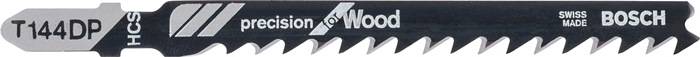 Stichsägeblatt T 144 DP Precision for Wood L.100mm Zahnteilung 4mm HCS 100erPack