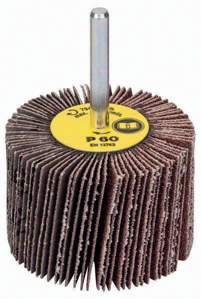 Lamellenschleifer DxL 60x40mm Spannschaft 6mm Korund Körnung 60 Bosch