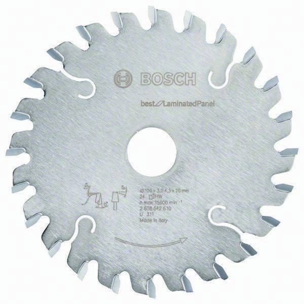 Vorritzblatt Best for Laminated Panel Außen-D.120mm Bohrung 20mm 24Z ATB (Con)