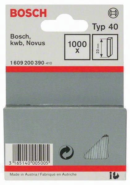 Tackerstift Typ 40 1000-tlg.L.23mm f.Tacker von Bosch/Kwb/Novus Bosch
