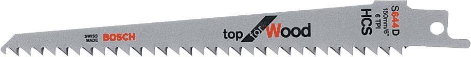 Säbelsägeblatt S 644 D Bosch VE à 100 Stück Top for Wood