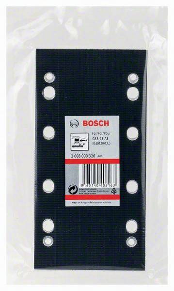 Schleifplatte L.185mm B.93mm m.Kletthaftung f.GSS 23 AE Professional Bosch