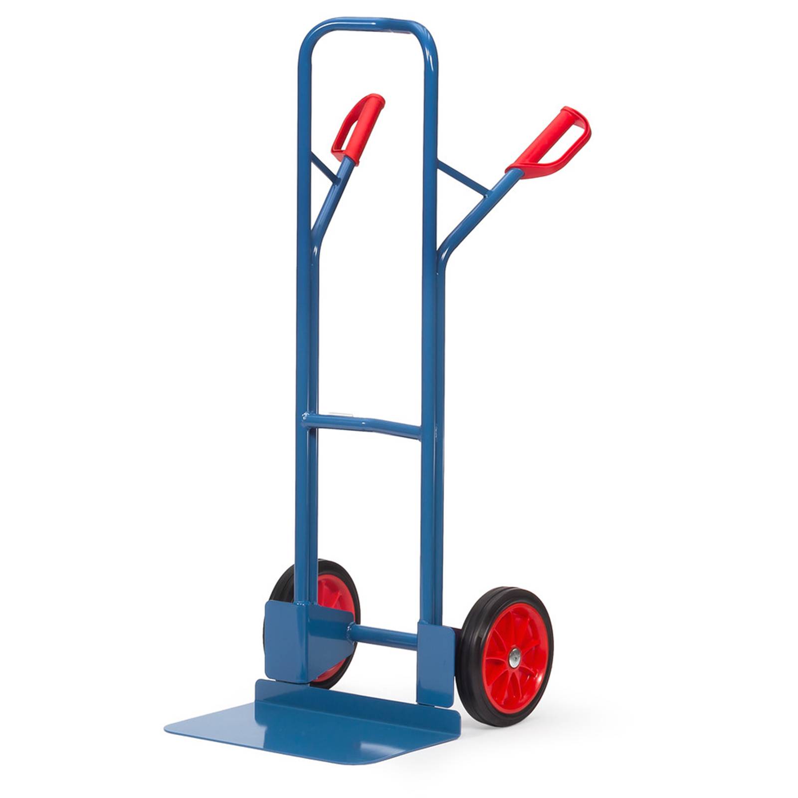 Fetra Stahlrohrkarre Höhe 1300 mm, Schaufel 300x480mm Vollgummibereifung