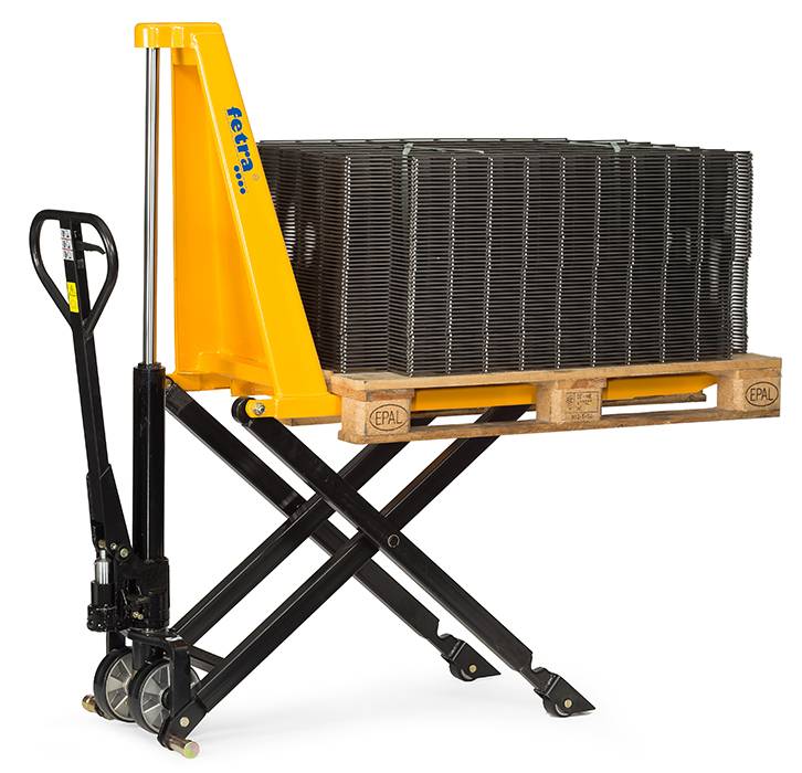 Scheren-Gabelhubwagen 6815 - 1 to.