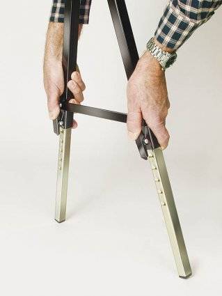 Brennenstuhl MB 120 KH, Kunststoff, Stahl, Grau, Gelb, 120 kg, 960 mm, 860 mm, 6,3 kg