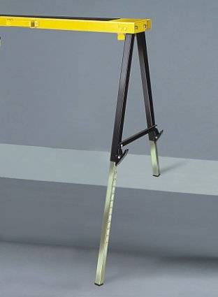 Brennenstuhl MB 120 KH, Kunststoff, Stahl, Grau, Gelb, 120 kg, 960 mm, 860 mm, 6,3 kg