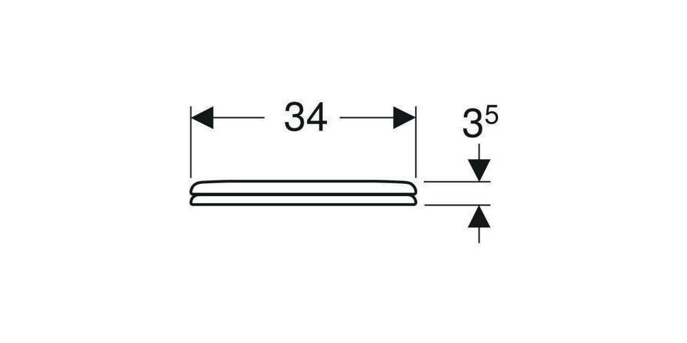 Geberit WC-Sitz BAMBINI weiß, Bj. 2000