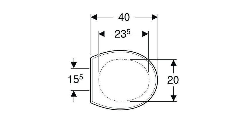 Geberit WC-Sitz BAMBINI weiß, Bj. 2000