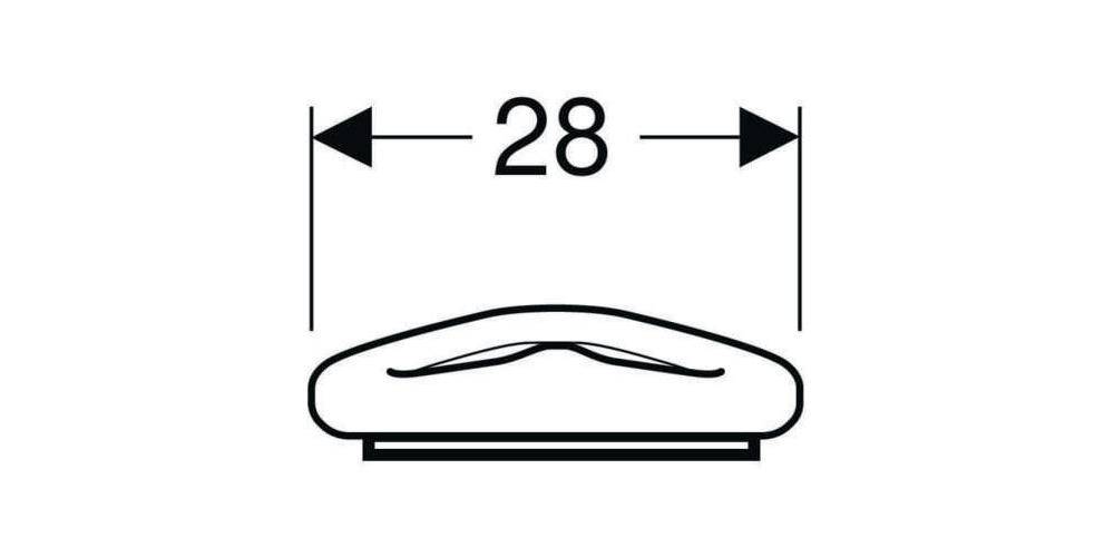 Geberit WC-Sitzring BAMBINI rubinrot