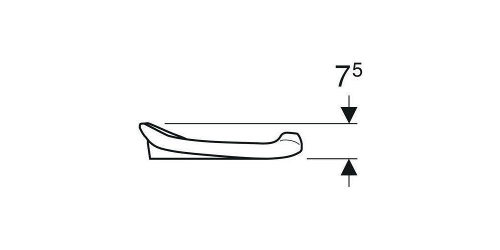 Geberit WC-Sitzring BAMBINI rubinrot