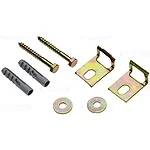 Geberit Befestigungsmaterial, Kerafix, für Urinal, Metall, weiß, Packung mit 2 Stk.