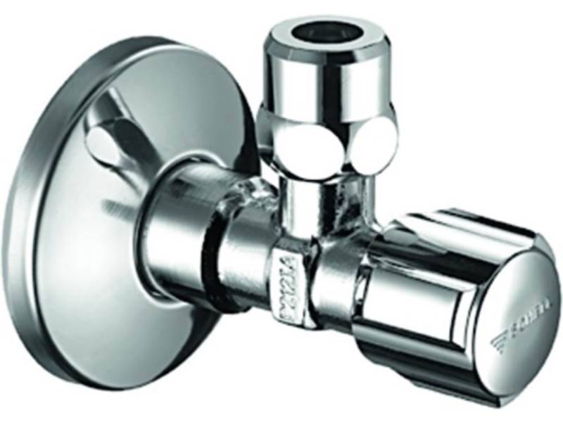 SCHELL 049160699 Eckregulierventil COMFORT chrom, mit ASAG 3/8Zoll x 3/8Zoll