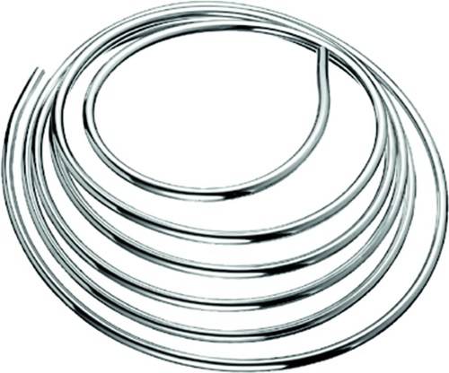 SCHELL Kupferrohr biegsam · 5 m Ring · chrom d= 10mm