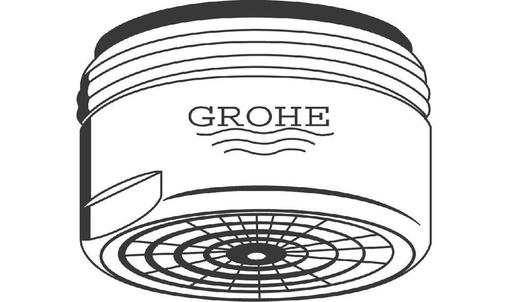 GROHE Mousseur 13,5-15 l/min bei 3 bar chr chrom