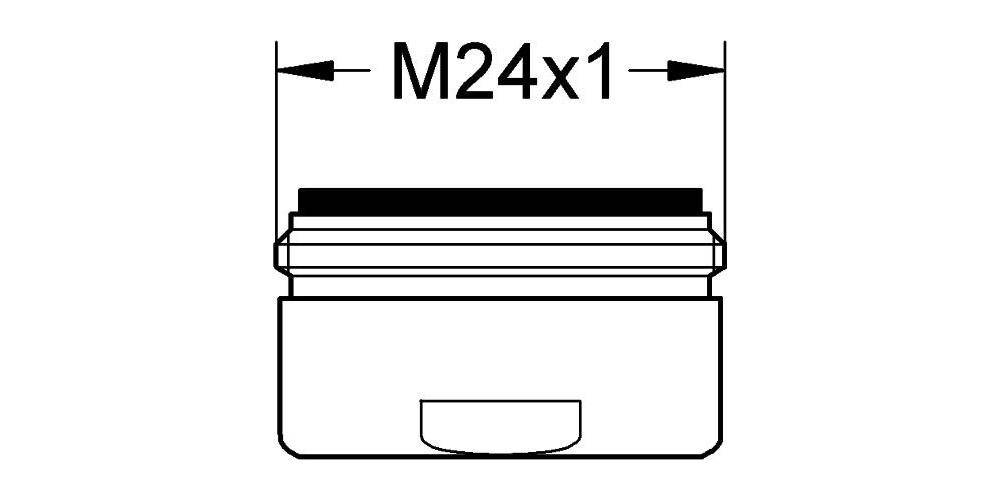 GROHE Mousseur 13,5-15 l/min bei 3 bar chr chrom
