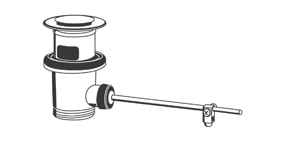 GROHE Ablaufgarnitur 1 1/4Zoll 5 Stück chr chrom