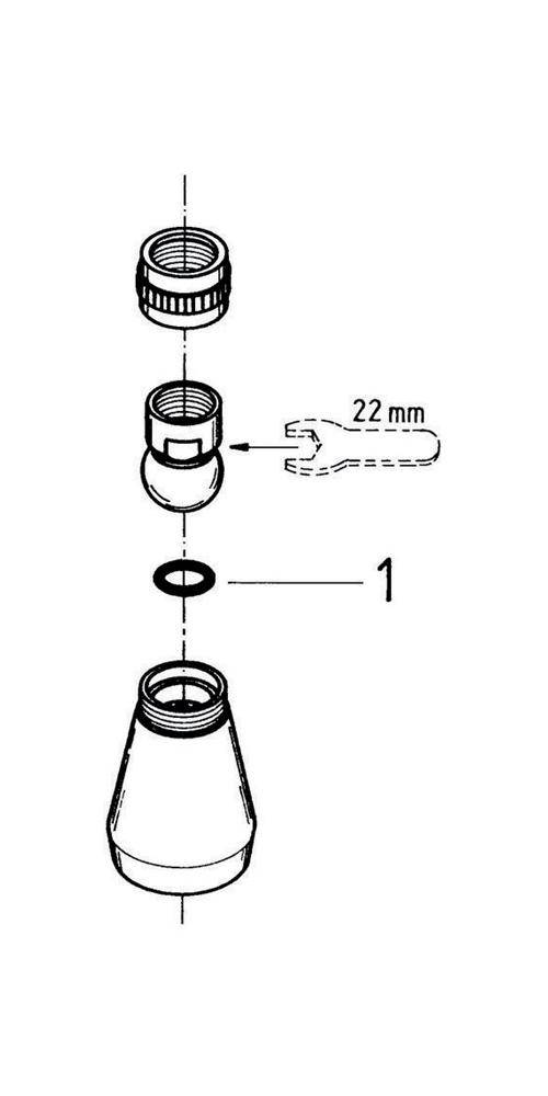 GROHE Kopfbrause RELEXA PLUS 50 d= 48mm chr