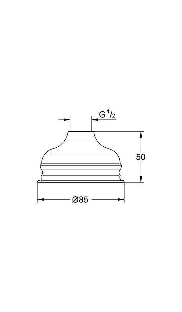GROHE Kopfbrause RELEXA BASIC 85 d= 85mm chr