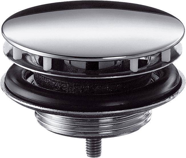 Hansgrohe Waschtischventil nicht verschließbar Messing verchromt G 1¼.