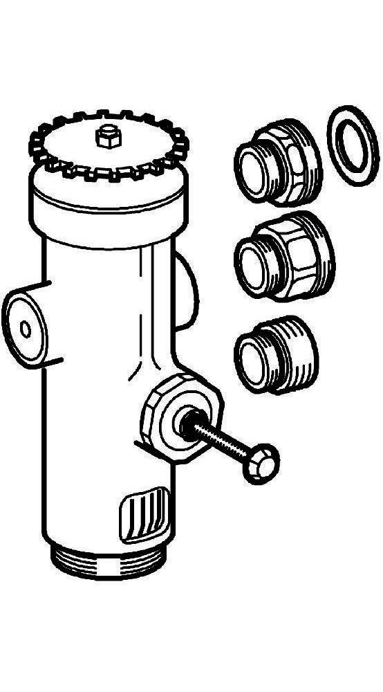 GROHE WC-Druckspüler 3/4Zoll o Vorabsperrung