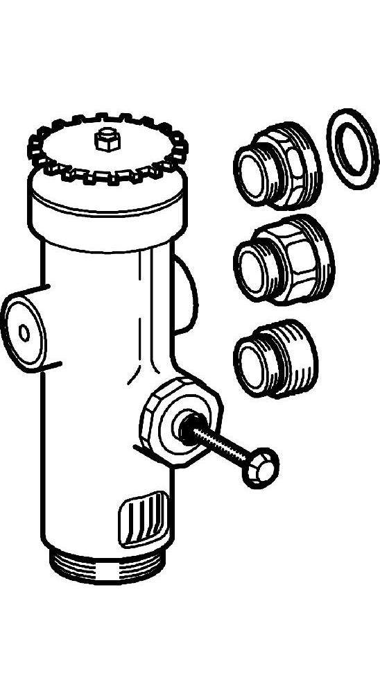 GROHE WC-Druckspüler 3/4Zoll o Vorabsperrung