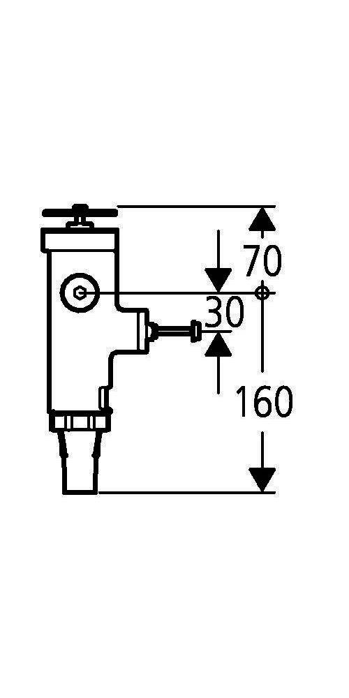 GROHE WC-Druckspüler 3/4Zoll o Vorabsperrung