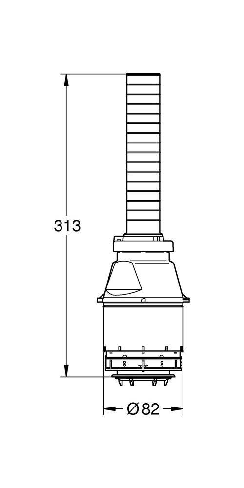 GROHE Servo Ablaufventil (06.03.2200)