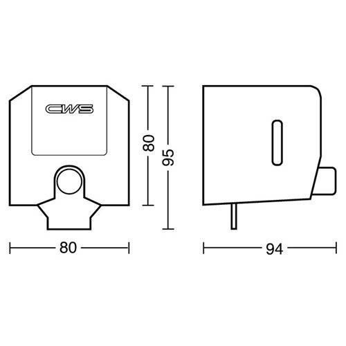 CWS CWS Dusch- und Seifenspender 200 200 ml weiß