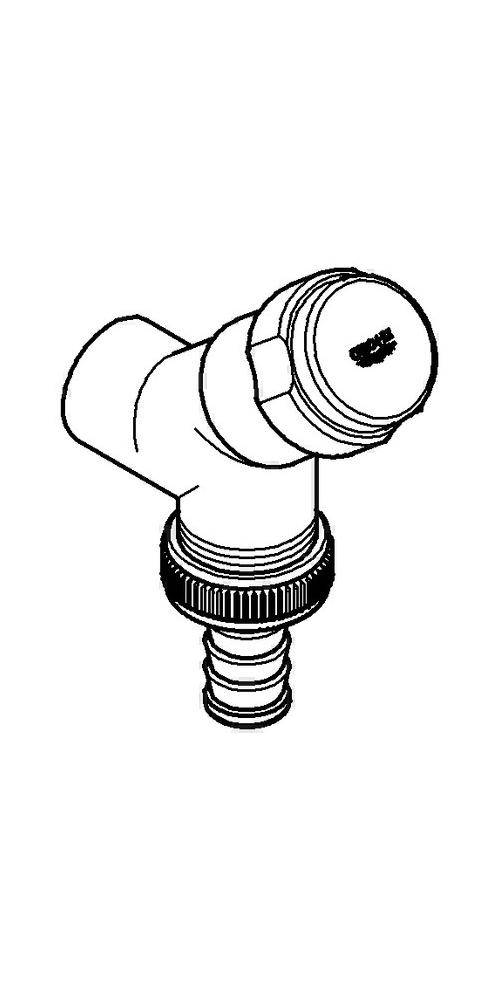 GROHE Waschmaschinenanschluss Eggemann DN 15 1/2Zoll chrom