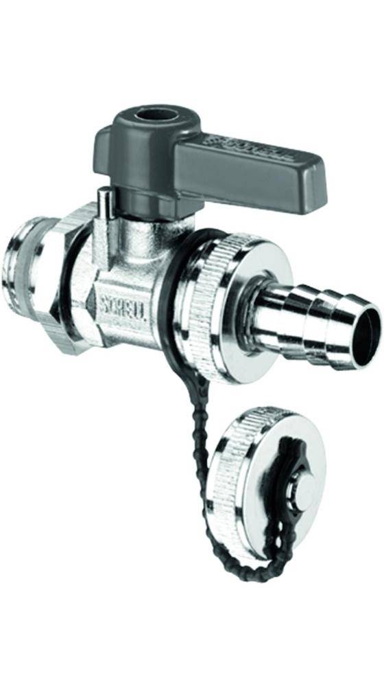 SCHELL F+E-Kugelhahn mit Hebelgriff ASAG, Schlauchverschraubung, 16