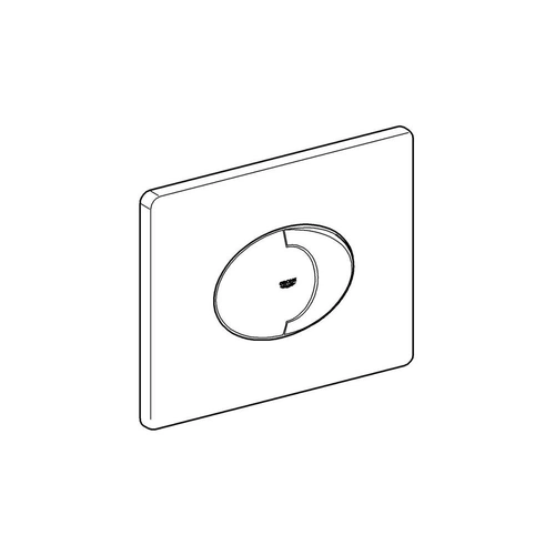 GROHE Abdeckplatte SKATE AIR 156x197mm chr chrom GROHE Abdeckplatte SKATE AIR 156x197mm chr chrom