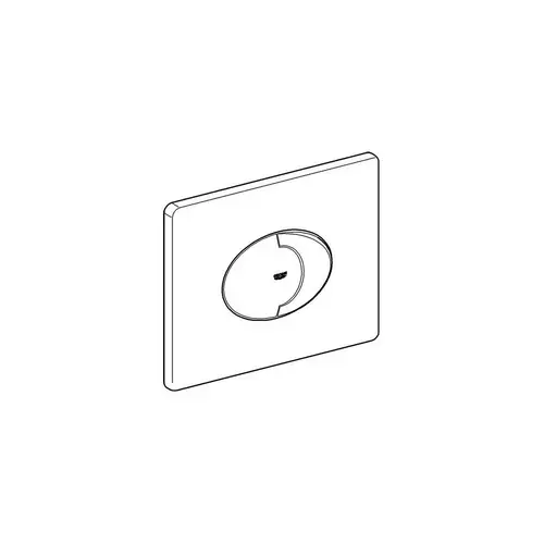 GROHE Abdeckplatte SKATE AIR 156x197mm chr chrom GROHE Abdeckplatte SKATE AIR 156x197mm chr chrom