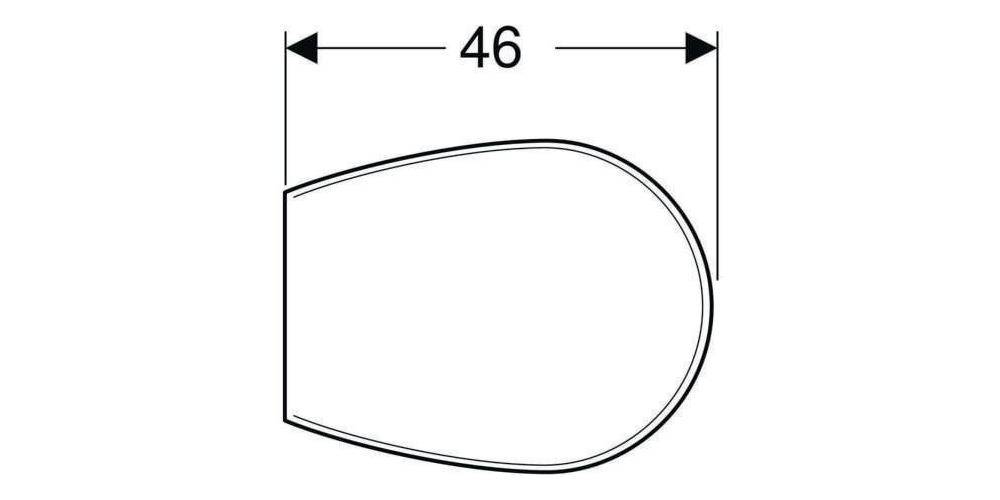 Geberit WC-Sitz RENOVA universal manhattan