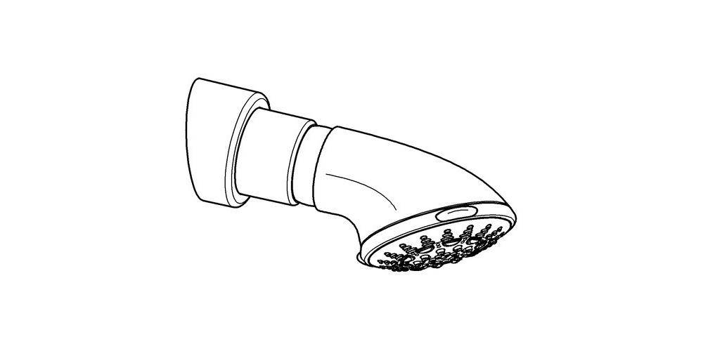 GROHE Kopfbrause RELEXA 100 Five chr Five, 5 Strahlarten