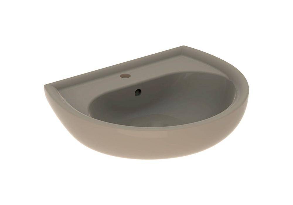 Geberit Waschtisch RENOVA m HL mit Überlauf 600x490mm bahamabeige