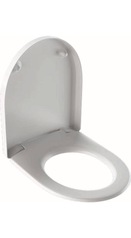Geberit WC-Sitz RENOVA PLAN Befest v unten ohne Absenkautomatik weiß