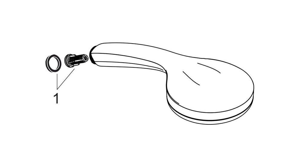 hansgrohe HG Handbrause CROMA 100 MULTI DN 15 chrom