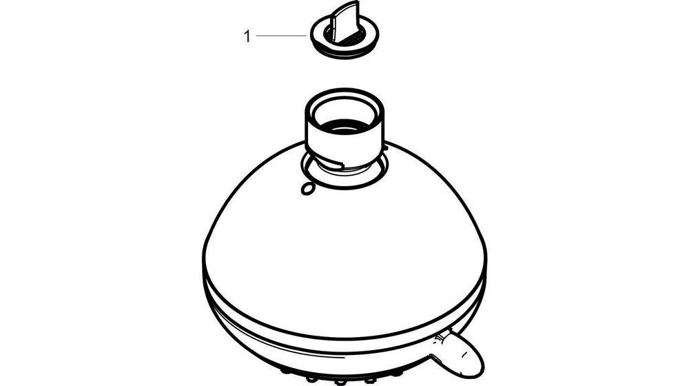hansgrohe HG Kopfbrause CROMETTA 85 DN 15 Crometta 85 Variojet