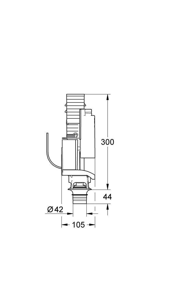 GROHE 2-Mengen-Umrüstset f Spülkasten GD 2