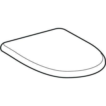 Geberit WC-Sitz RENOVA COMFORT ohne Absenkautomatik weiß