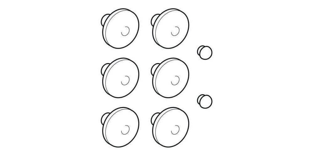Geberit Sitzdeckelpuffer passend zu 572700 und 573800