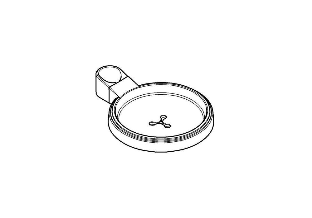 GROHE Seifenschale transparent