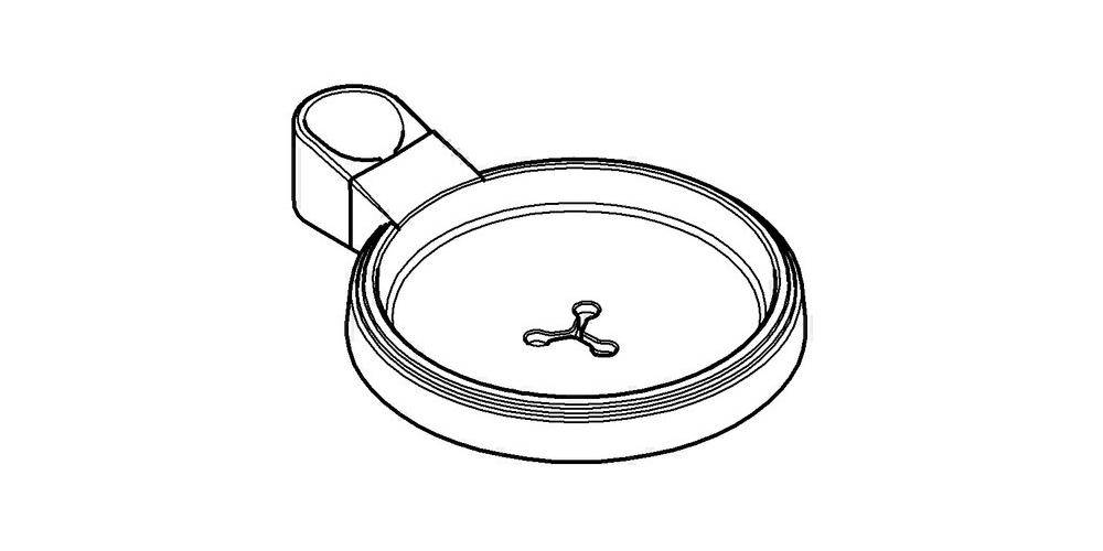 GROHE Seifenschale transparent